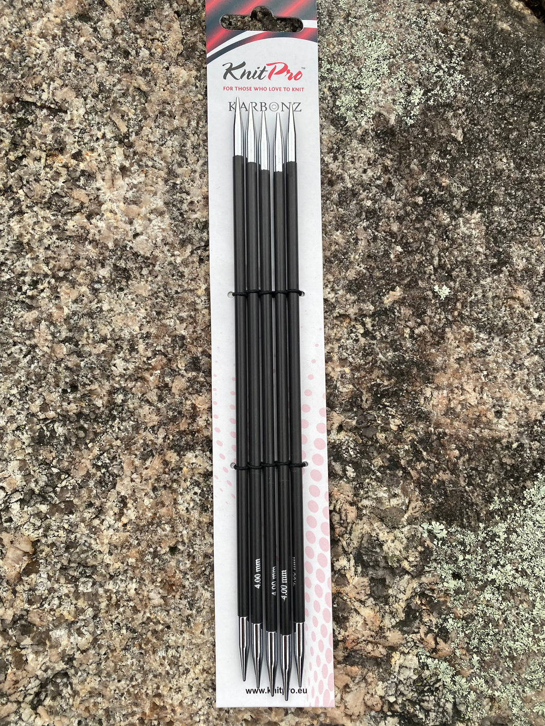 Karbonz strømpepinner - 20 cm