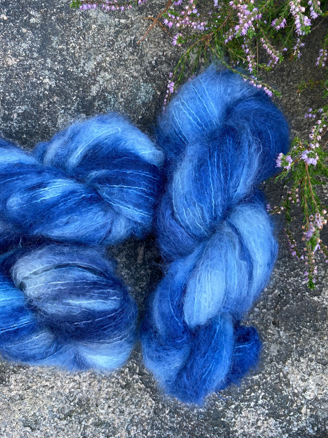 Bubble Blue - Fat Mohair