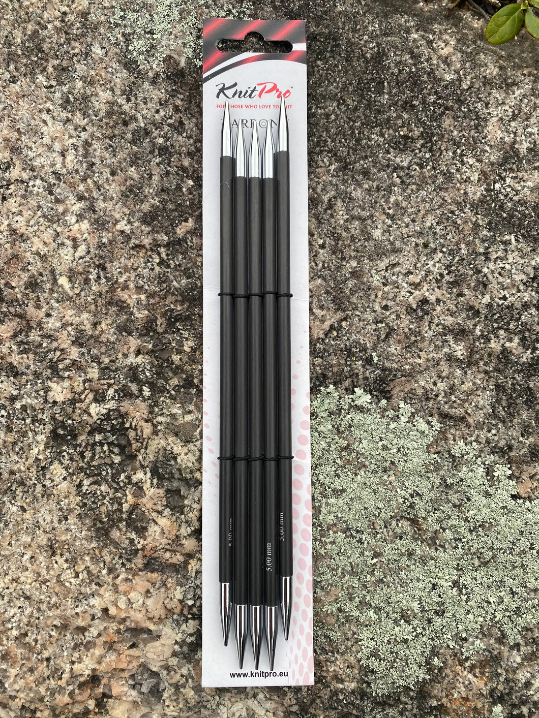 Karbonz strømpepinner - 20 cm